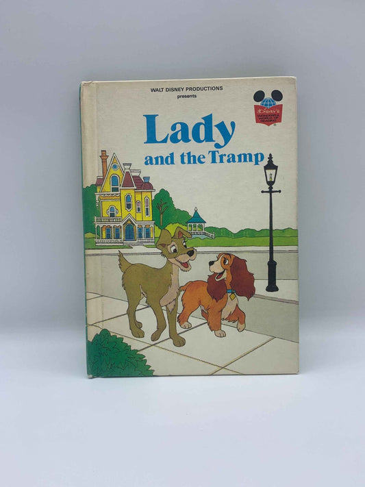 Lady and the Tramp Book First American Edition 1981, Vintage Walt Disney's Lady and the Tramp Book, Vintage Walt Disney Presents Lady and the Tramp Book