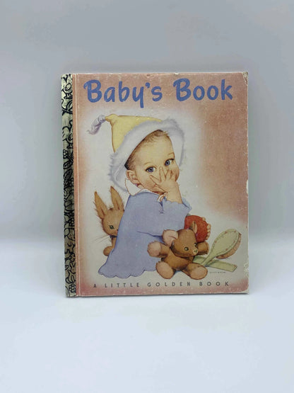 Vintage 50th Anniversary Of Little Golden Books Baby’s Book 1992, A Little Golden Book, Baby’s Book, 1992 Little Golden Books 50th Baby Book