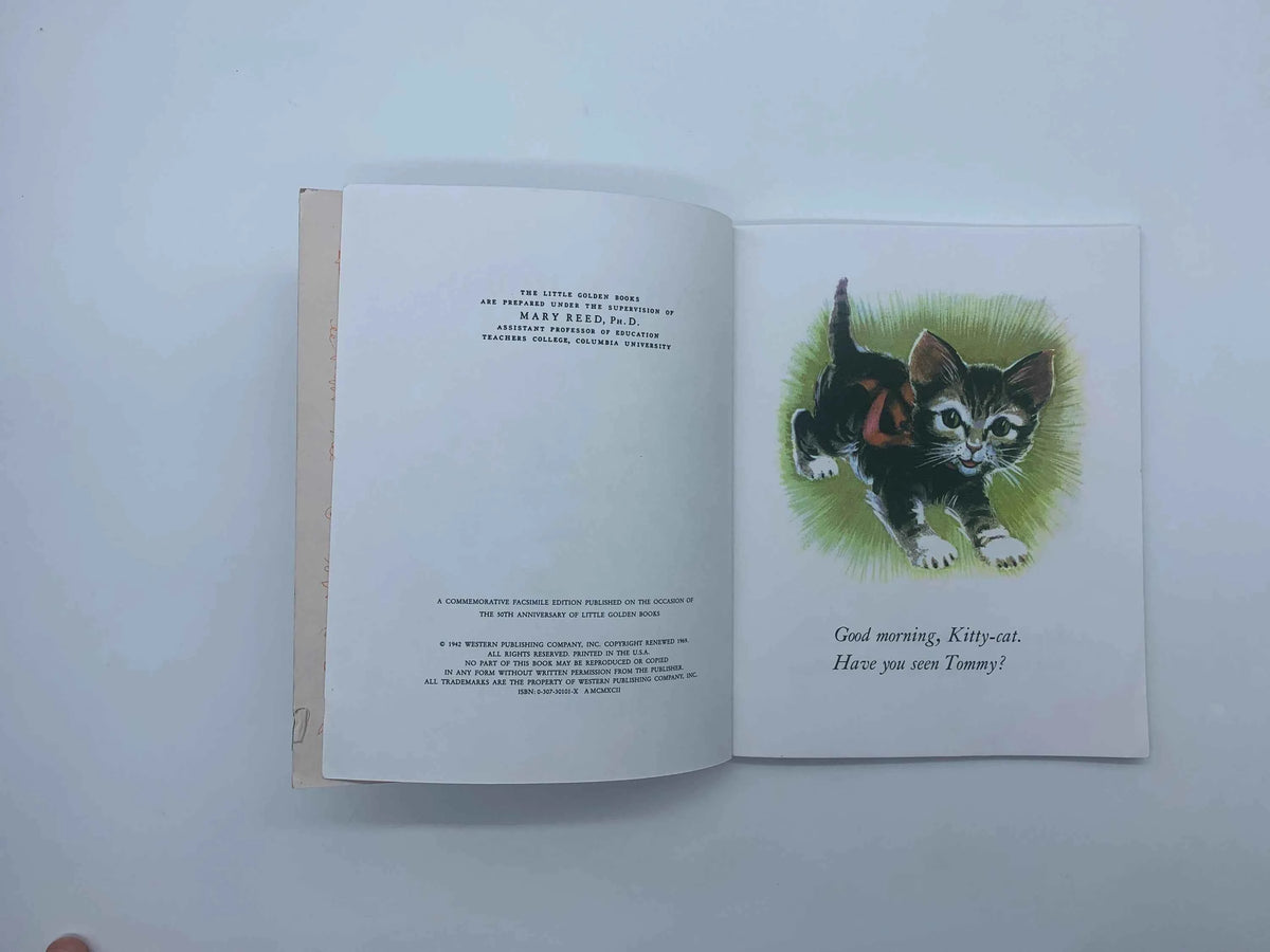 Vintage 50th Anniversary Of Little Golden Books Baby’s Book 1992, A Little Golden Book, Baby’s Book, 1992 Little Golden Books 50th Baby Book