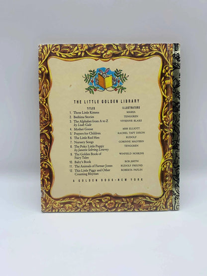 Vintage 50th Anniversary Of Little Golden Books Baby’s Book 1992, A Little Golden Book, Baby’s Book, 1992 Little Golden Books 50th Baby Book