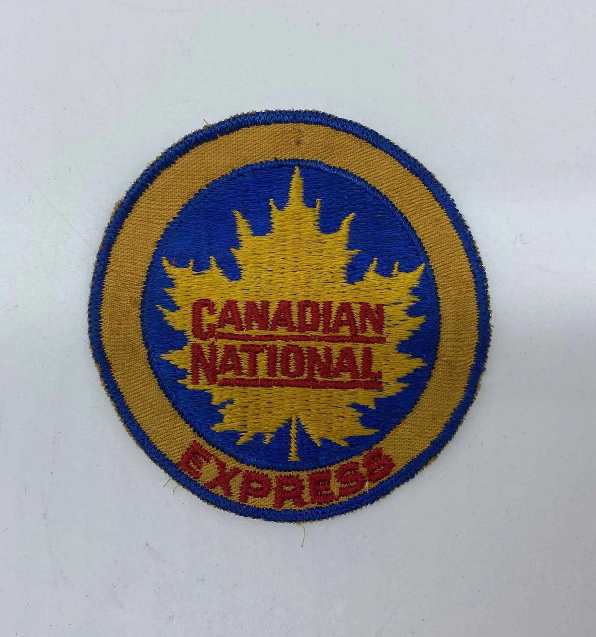 Vintage Canadian National Express Patch, 3” Canadian National Express Patch, Vintage Canadian National Express Railway Patch, CN Railway