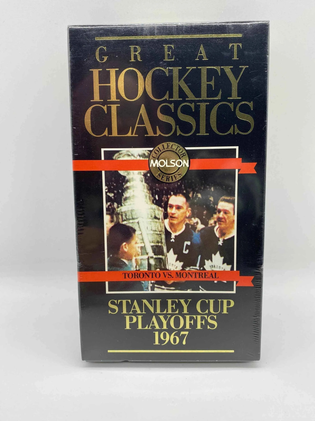 Great Hockey Classics 1967 Toronto VS Montreal Stanley Cup Playoffs VHS, New Sealed Molson Collector Series 1967 Toronto vs Montreal Nhl VHS