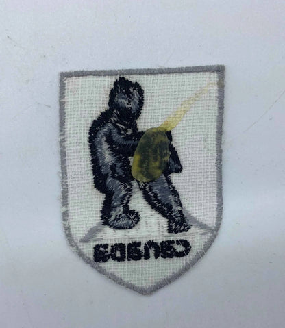 Vintage Canada Aboriginal Seal Hunter Crest Patch, Vintage Canada Inuit Seal Hunter Patch, Seal Hunter Canada Patch, Canada Seal Crest Patch
