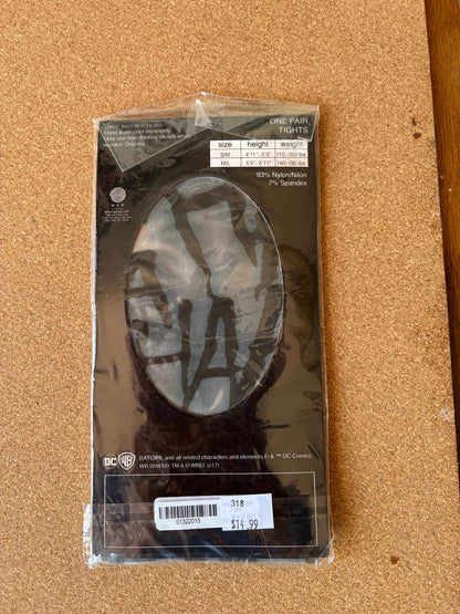 Vintage The Joker Ha Ha Tights, S/M Ha Ha The Joker Tights, Sealed Ha Ha The Joker Tights, Cosplay The Joker S/M Tights, NOS Ha Ha Tights