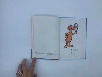 Vintage Dr Seuss The Nose Book, Dr Seuss Book 1970, Vintage Dr Seuss Book, Vintage The Nose Book A Bright & Early Book, Vintage Dr Seuss