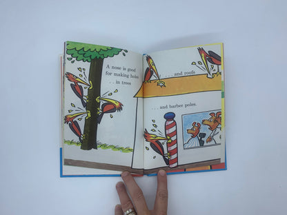 Vintage Dr Seuss The Nose Book, Dr Seuss Book 1970, Vintage Dr Seuss Book, Vintage The Nose Book A Bright & Early Book, Vintage Dr Seuss