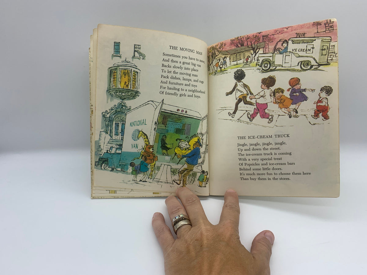 Vintage Who Comes To Your House Golden Book, 1976 Little Golden Book, Children’s Book Who Comes to Your House, 1976 Golden Press Kids Book