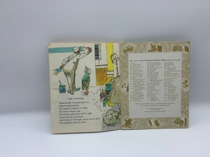 Vintage Who Comes To Your House Golden Book, 1976 Little Golden Book, Children’s Book Who Comes to Your House, 1976 Golden Press Kids Book