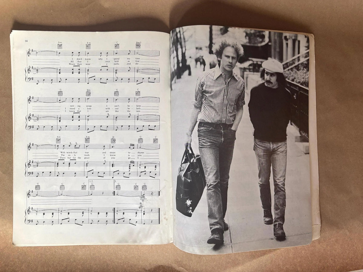Simon and Garfunkel’s Greatest Hits Piano/Vocal Book, Vintage Simon & Garfunkel Hits Music Book, 1979 Simon and Garfunkel’s Greatest Hits