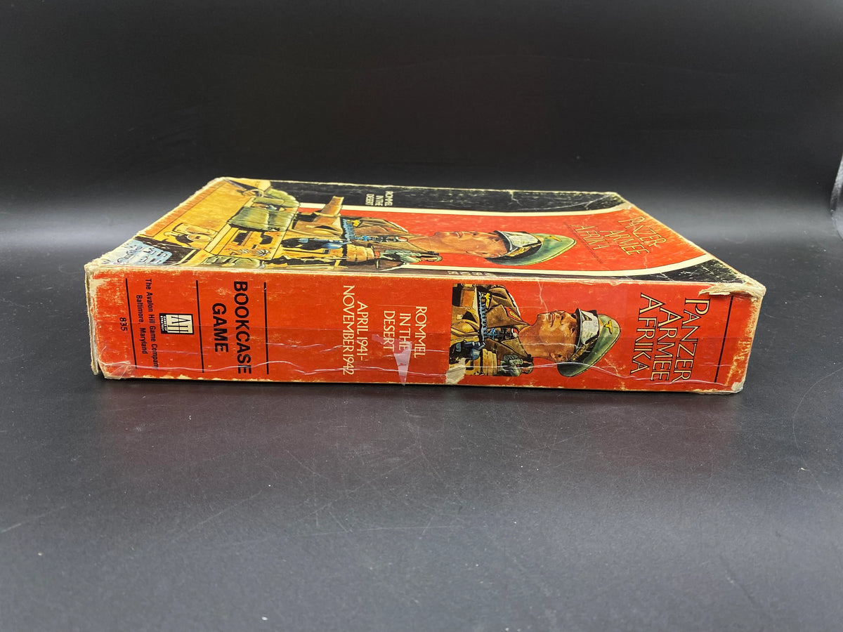 Vintage Panzer Armee Afrika Rommel In The Desert April 1941 - November 1942, Avalon Hills Game Desert Campaign Game Panzer Armee Afrika 1981