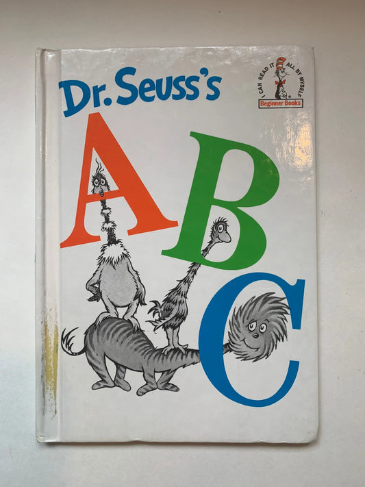 Vintage Dr. Seuss’s ABC Beginner Books, Grolier Book Club Edition, Dr. Seuss ABC’s Book, Vintage kids book, Dr Seuss Book, Vintage Dr Seuss