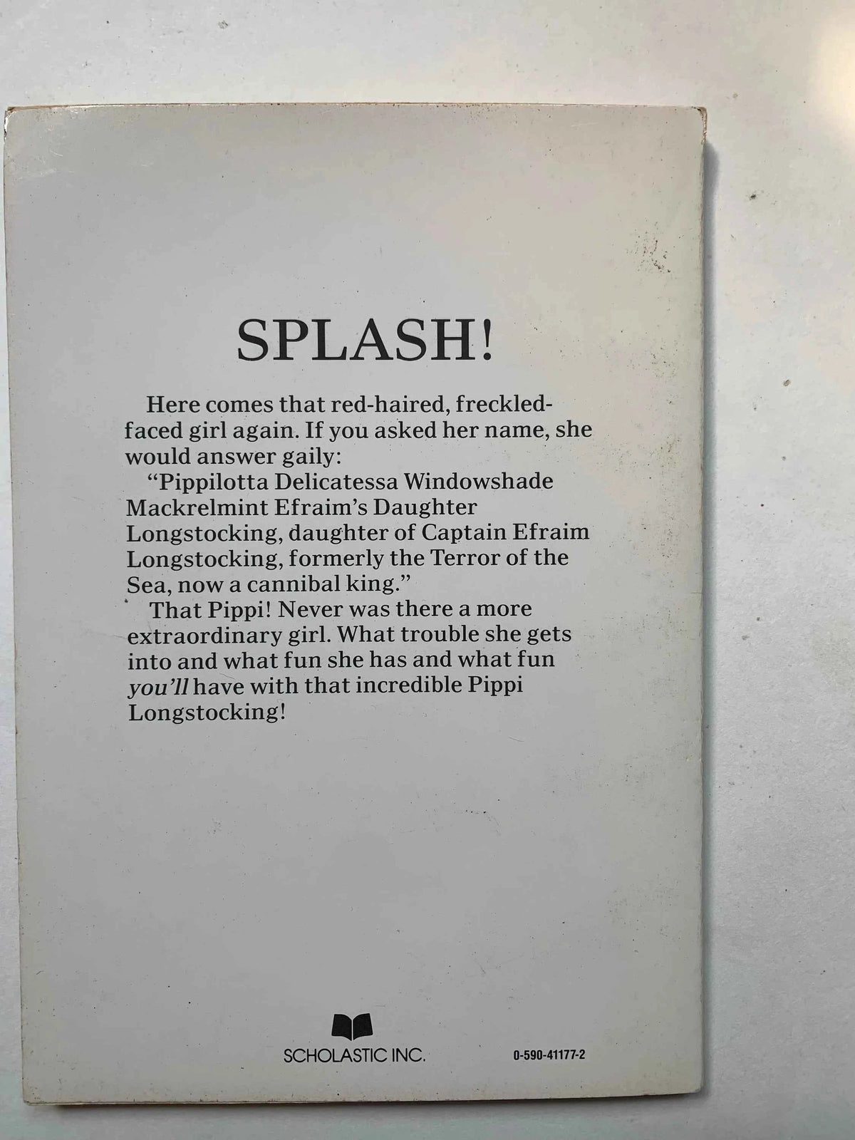 Vintage Pippi Goes on Board by Ingrid Lindgren, Scholastic Inc 1960, Pippi Longstocking Book, Vintage Pippi Longstocking, Pippi Longstocking