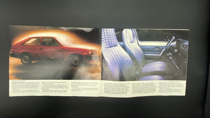 1983 Pontiac Acadian Sales Brochure, Pontiac Acadian 1983 Brochure, Acadian Scooter Hatchback Coupe Brochure, 1983 Pontiac Acadian Diesel