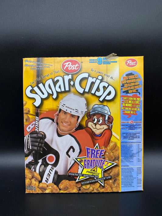 Honeycomb Eric Lindros Official Post NHL Pinnacle Player Card List, 1997 Honeycomb Eric Lindros Cereal Box Flattened, Eric Lindros 88 Flyers