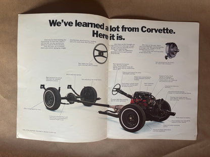 1972 Camaro Sport Coupe/Rally Sport/SS/Z28 Dealership Brochure