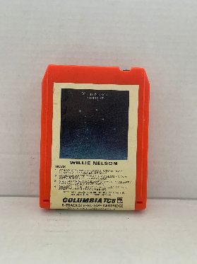 Willie Nelson Stardust 8 Track, Willie 8 Track Cartridge,  1978 Columbia TC8, Vintage Willie Nelson, Unchained Melody, Georgia on My Mind