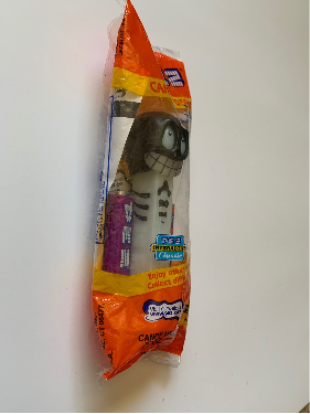 Vintage PEZ Skeleton Glow in the Dark Candy Dispenser, PEZ Skeleton, Skeleton Candy Dispenser, Halloween PEZ, Skeleton Pez, Halloween Candy