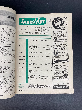 Speed Age November 1952 Vol. 6 No. 7, Speed Age The Complete Automotive Magazine November 1952, Speed Age Cover 252MPH Hot Rod November 1952