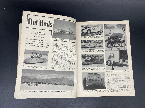 Speed Age November 1952 Vol. 6 No. 7, Speed Age The Complete Automotive Magazine November 1952, Speed Age Cover 252MPH Hot Rod November 1952