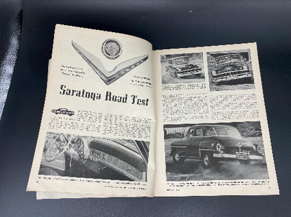 Speed Age November 1952 Vol. 6 No. 7, Speed Age The Complete Automotive Magazine November 1952, Speed Age Cover 252MPH Hot Rod November 1952