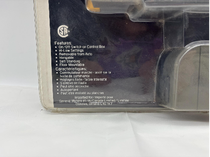 GM 2000 Car Warmer New Old Stock, Chauffe-auto GM OLeary Pontiac Buick GM Ltd Nos car warmer, Vintage Gm Car Warmer 1#10951795 New Old Stock