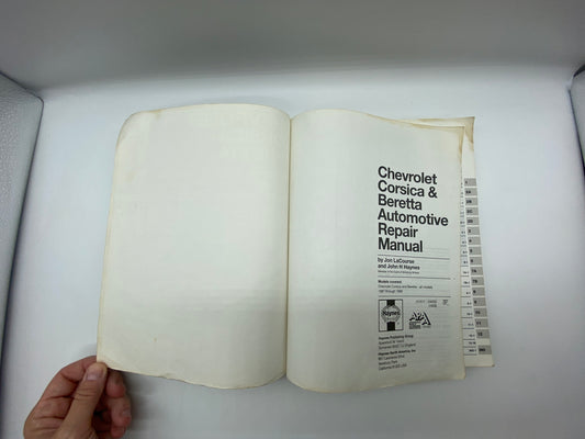 Vintage Haynes Repair Manual Chevrolet Corsica & Beretta 1987 to 1996 all models Based on a Complete tear down and rebuild, Haynes Manual