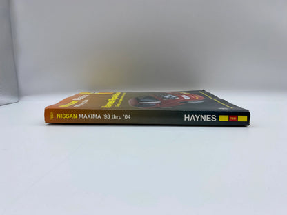 Haynes Repair Manual Nissan Maxima 1994 thru 2004, Based on a Complete tear down and rebuild, Haynes Nissan Manual, Haynes Maxima Manual
