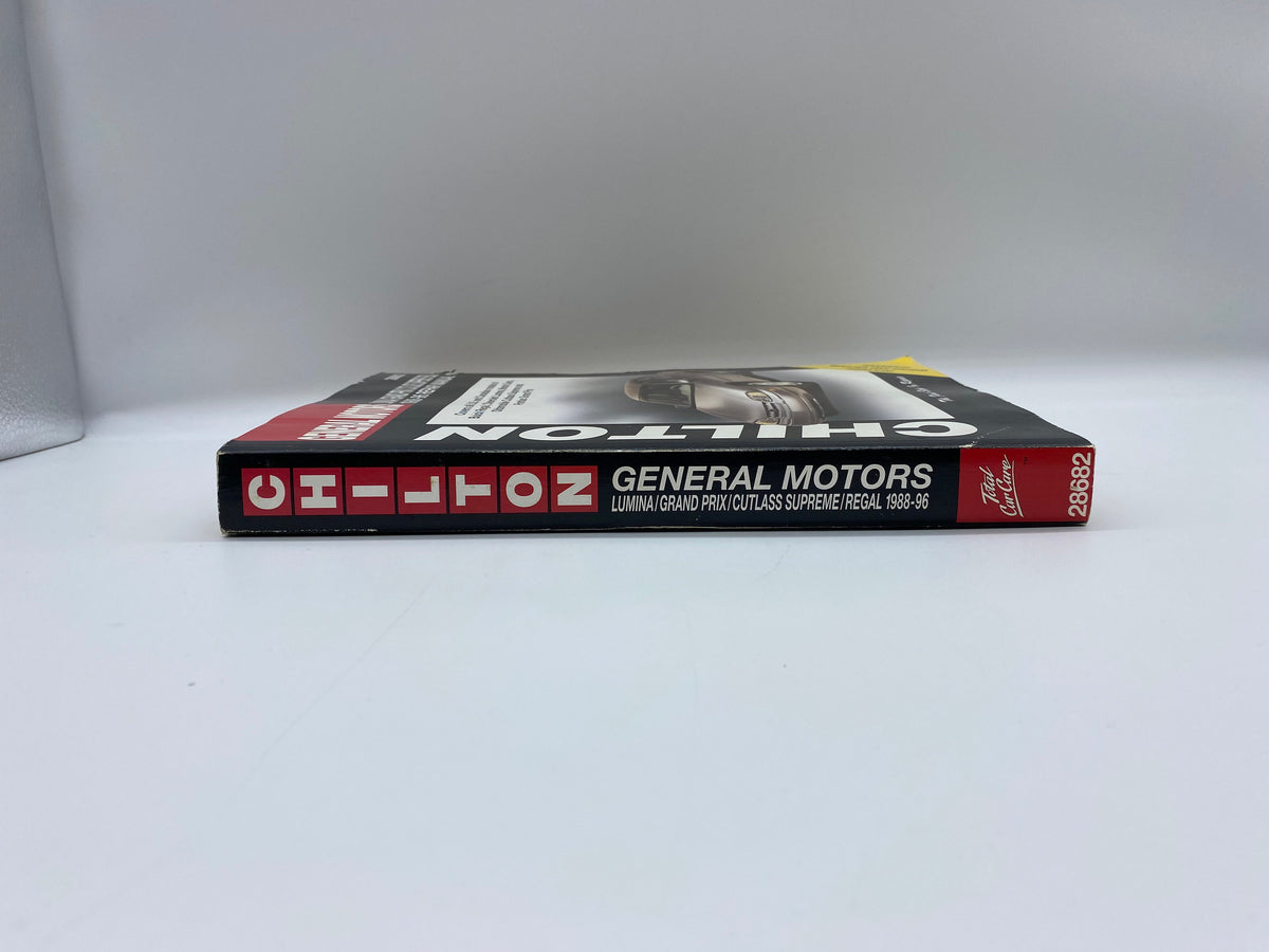 Vintage Chilton General Motors 1986-96 Repair Manual, Chilton GM Lumina/Grand Prix/Cutlass Supreme/Regal 1986-97 Repair Manual, 86 Chilton