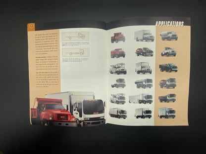 Vintage GMC Medium Duty Series C-T Dealership Brochure, GMC Medium Duty Series C Sales Brochure, GMC Medium Duty Series T Commercial Trucks