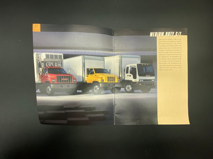 Vintage GMC Medium Duty Series C-T Dealership Brochure, GMC Medium Duty Series C Sales Brochure, GMC Medium Duty Series T Commercial Trucks
