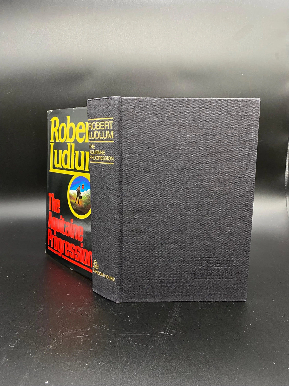 The Aquitaine Progression by Robert Ludlum, Hardcover The Aquitaine Progression 1984 by Robert Ludlum, 1st Edition The Aquitaine Progression