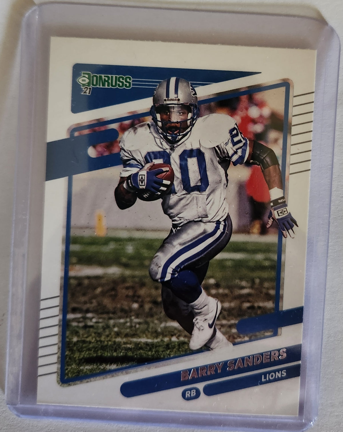 2021 Barry Sanders Donruss # 173 card, 2021 Barry Sanders Panini card, 2021 Barry Sanders card, 2021 Detroit Lions Barry Sanders Card
